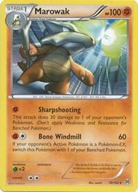 Marowak Pokemon card from XY - BREAKthrough
