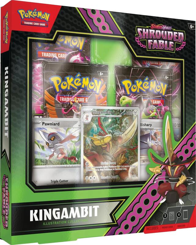 Kingambit Illustration Collection Pokemon card from SV: Shrouded Fable