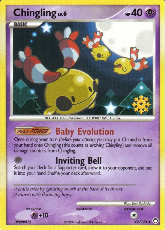 Chingling Pokemon card from Countdown Calendar Promos