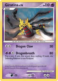 Giratina Lv. 70 Pokemon card from Deck Exclusives