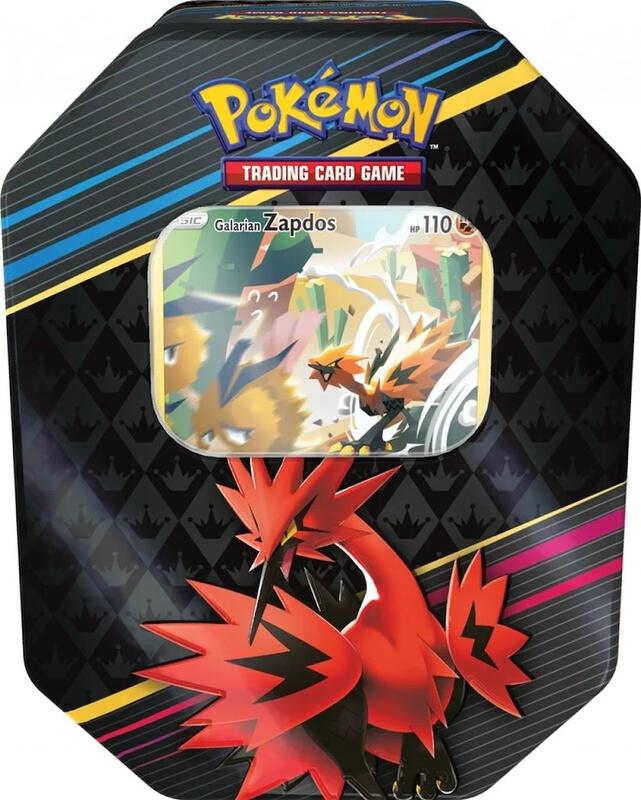 Crown Zenith Tin [Galarian Zapdos] (International Version) Pokemon card from Crown Zenith