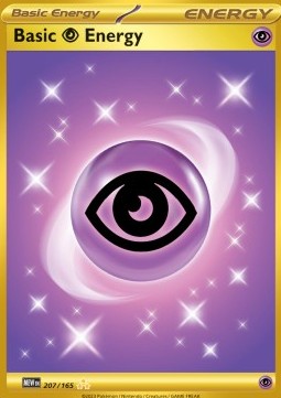 Basic Psychic Energy Pokemon card from 151