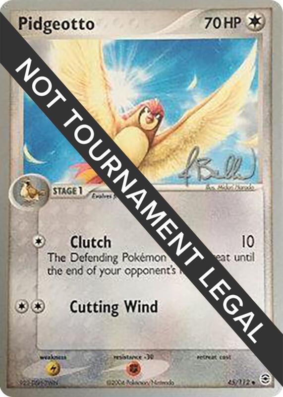 Pidgeotto - 2006 (Jimmy Ballard) Pokemon card from World Championship Decks