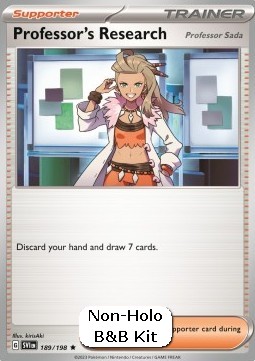 Professor's Research Pokemon card from Scarlet Violet