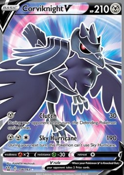 Corviknight V Pokemon card from Battle Styles