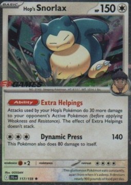 Hop's Snorlax