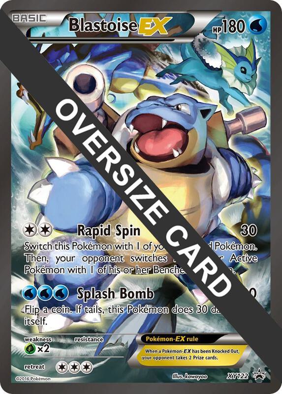 Blastoise EX - XY122 Pokemon card from Jumbo Cards