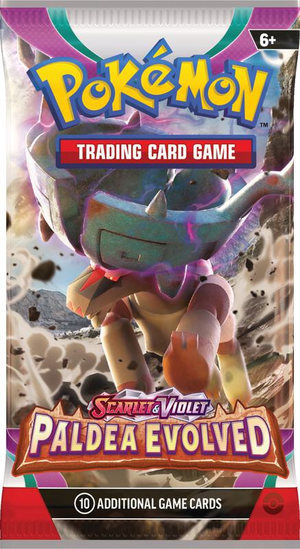 Paldea Evolved Booster Pack Pokemon card from SV02: Paldea Evolved