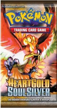 HeartGold SoulSilver Booster Pack Pokemon card from HeartGold SoulSilver