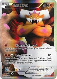 Landorus - BW43 Pokemon card from Black and White Promos