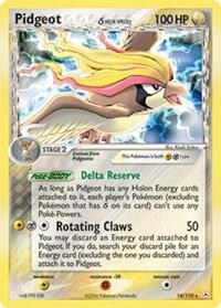 Pidgeot (Delta Species) Pokemon card from Holon Phantoms
