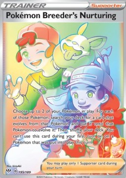 Pokemon Breeder's Nurturing (Holo)