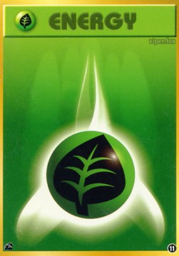 Grass Energy Pokemon card from Intro Pack (Bulbasaur)