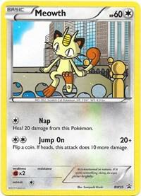 Meowth - BW35 Pokemon card from Black and White Promos