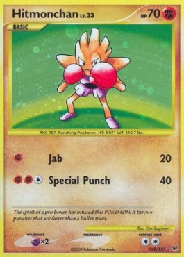 Hitmonchan Lv.33 (Holo)