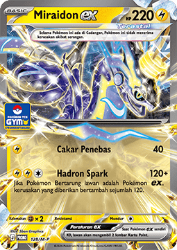 Miraidon ex (M-P/ID 128) M-P Indonesian Promos ID
