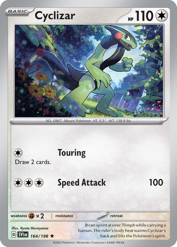 Cyclizar Pokemon card from Deck Exclusives