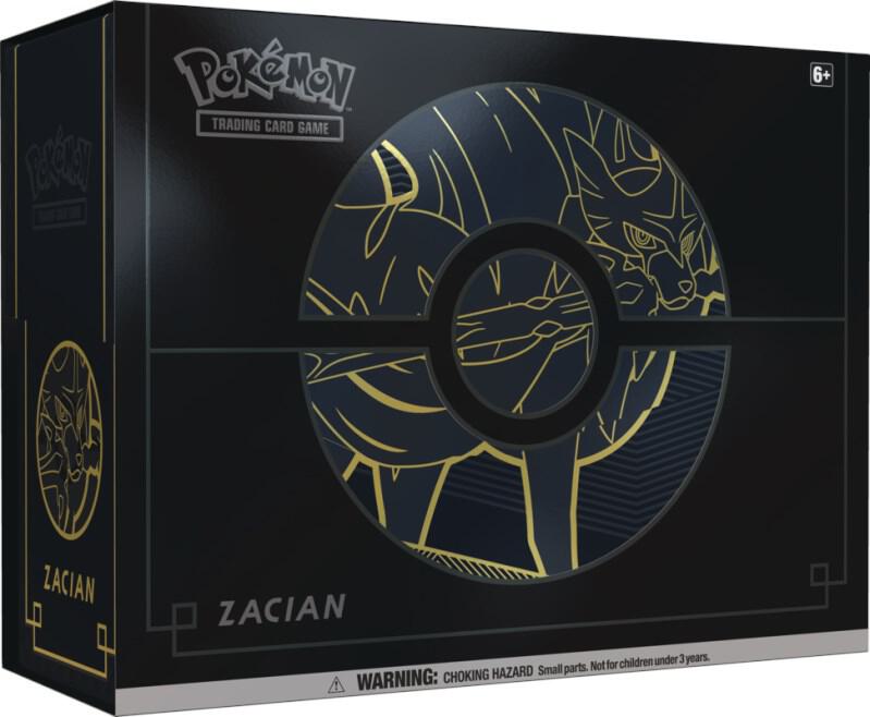 Sword & Shield Elite Trainer Box Plus [Zacian] Pokemon card from SWSH04: Vivid