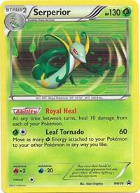 Serperior - BW20 Pokemon card from Black and White Promos