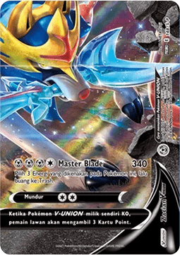 Zacian V-UNION (S-P/ID 148) Sword & Shield Indonesian Promos ID