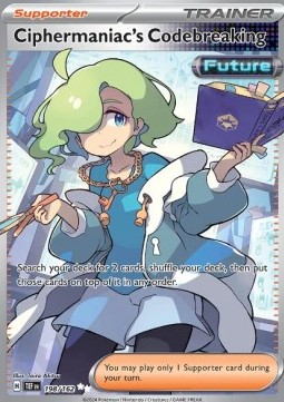 Ciphermaniac's Codebreaking Pokemon card from Temporal Forces