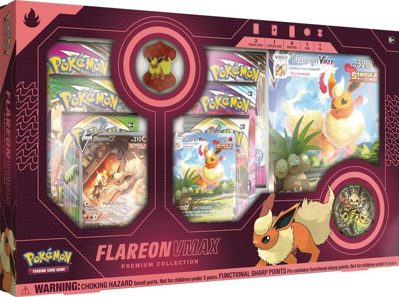 Flareon VMAX Premium Collection Pokemon card from Miscellaneous Cards & Products