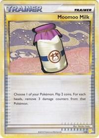 Moomoo Milk (#26) Pokemon card from HGSS Trainer Kit: Gyarados & Raichu