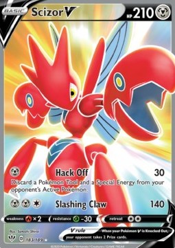 Scizor V (Holo)