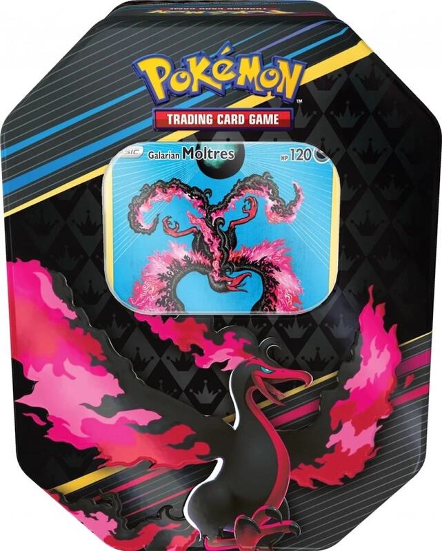Crown Zenith Tin [Galarian Moltres] (International Version) Pokemon card from Crown Zenith