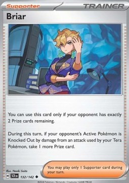 Briar Pokemon card from Stellar Crown