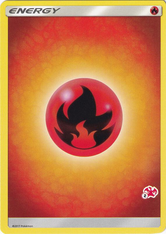 Fire Energy (#2 Charizard Stamped) Pokemon card from Battle Academy