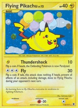 Flying Pikachu Lv.12