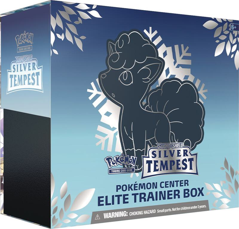 Silver Tempest Pokemon Center Elite Trainer Box (Exclusive) Pokemon card from SWSH12: Silver
