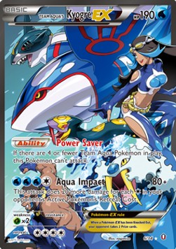Team Aqua's Kyogre EX