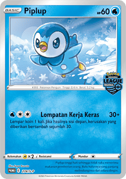Piplup (S-P/ID 274) Sword & Shield Indonesian Promos ID