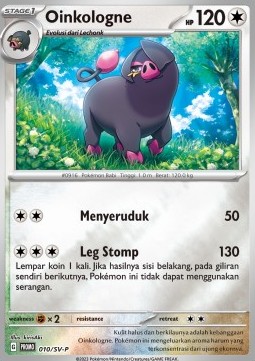 Cyclizar ex (SV-P/ID 011) Scarlet & Violet Indonesian Promos ID