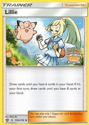 Lillie - 125a/156 (Regional Championships) Pokemon card from League & Championship Cards