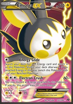 Emolga EX (Holo)