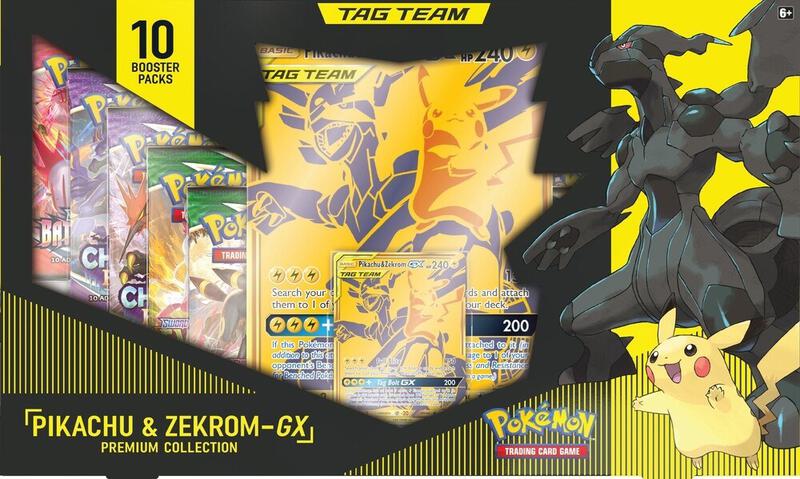 Pikachu & Zekrom GX Premium Collection Pokemon card from Miscellaneous Cards & Products