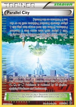 Parallel City Pokemon card from BREAKthrough