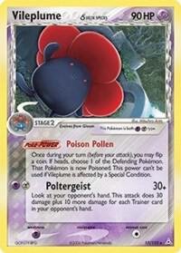 Vileplume (Delta Species) Pokemon card from Holon Phantoms