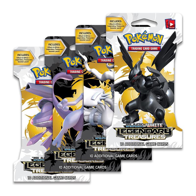Legendary Treasures Sleeved Booster Pack Art Bundle [Set of 4] Pokemon card from Legendary Treasures