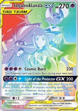 Solgaleo & Lunala GX (Holo)