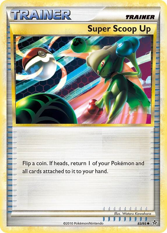 Super Scoop Up Pokemon card from Unleashed
