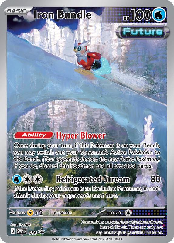 Iron Bundle - 066 Pokemon card from SV: Scarlet & Violet Promo Cards