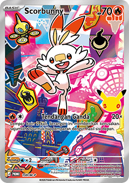 Scorbunny (M-P/ID 159) M-P Indonesian Promos ID