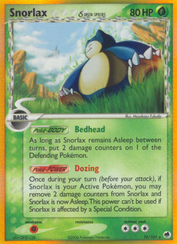 Snorlax δ Delta Species (Holo)
