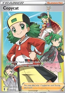 Copycat Pokemon card from Evolving Skies