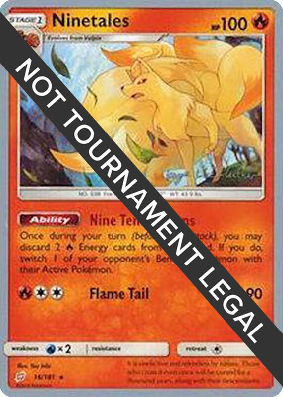 Ninetales - 2019 (Kaya Lichtleitner) Pokemon card from World Championship Decks