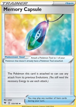 Memory Capsule Pokemon card from Vivid Voltage